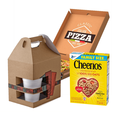 Custom Food Box Packaging For Cereal, Tea, Pizza, Burger, and Frozen Foods